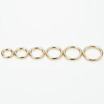 14K Solid Gold Clicker Earrings