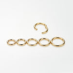 14K Solid Gold Clicker Earrings