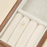 14K Solid Gold Baguette Lab Diamond Threadless Push Pin Flat Back Stud Earring