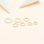 14K Solid Gold Lab Diamond Huggie Clicker Hoop for Helix Conch Cartilage 16G