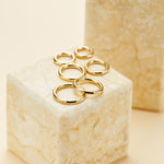 14K Solid Gold Clicker Earrings