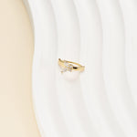 14K Solid Gold Clicker Belly Button Ring Marquise Lab Diamond Butterfly Navel Jewelry