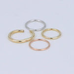 14K Solid Gold Clicker Earrings - view 11